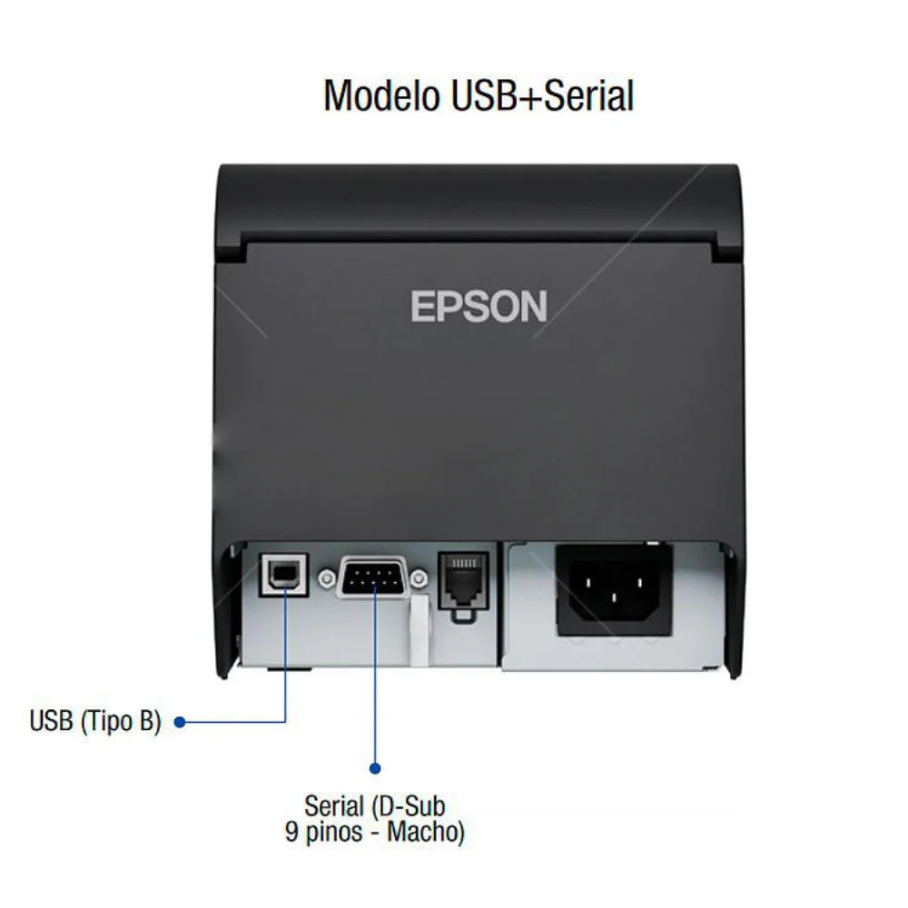 EPSON　薄型PC windows10 office2010 Impressora Térmica Epson TM-T20X SERIAL/USB | Não Fiscal - Fujioka