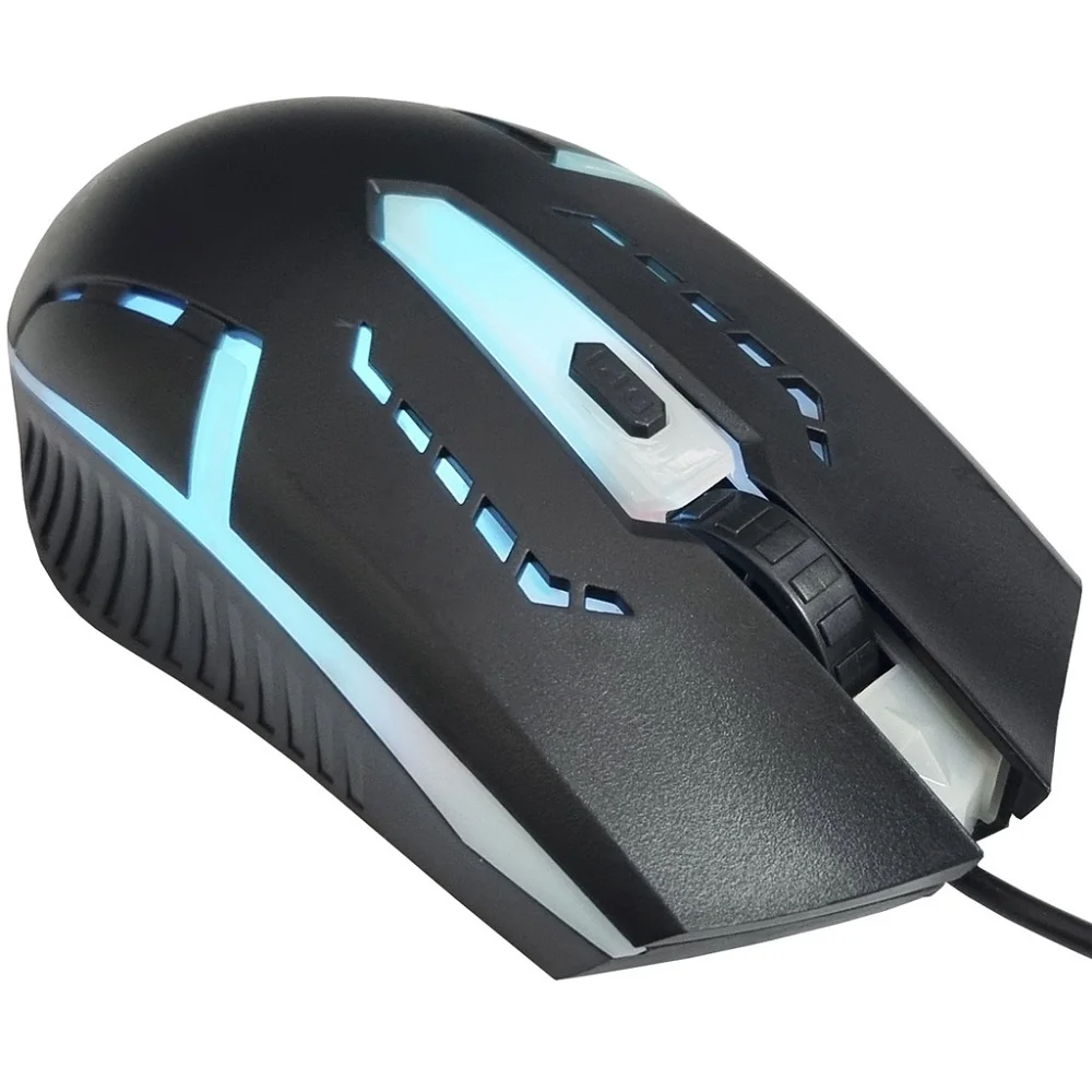 Mouse Gammer RGB LED Color Óptico 3600dpi Usb 3.0 Com Fio Mouse Gammer RGB LED Color Óptico 3600dpi Usb 3.0 Com Fio