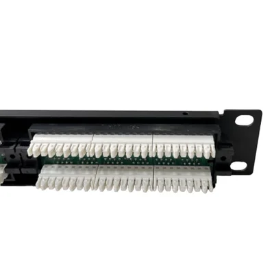Rack Eco Patch Panel 24p - Rj-45 Cat.5e - 1u - 19
