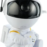 Astronauta LED Projetor Nebulosa Galáxia Estrelada