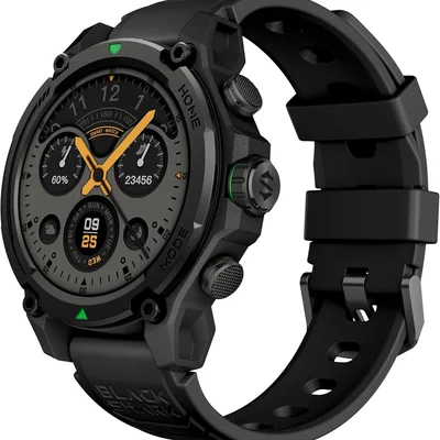 Smartwatch Black Shark Gs3, Gps Integrado Tela AmoLED 1,43" Assistente De Voz Com Ia 5atm 18 Dias Ba