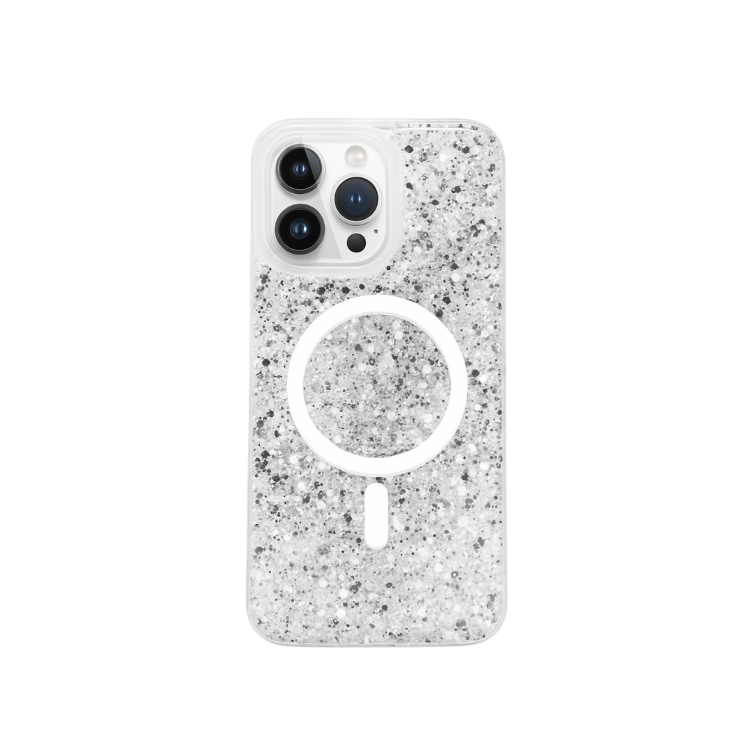 Capa Brilho Magsafe Branco - Iphone 12 Pro Max