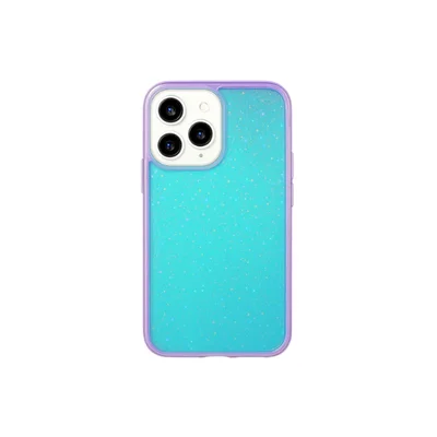 Capa Brilho Hologáfica Furta Cor Roxo - Iphone 13 Pro Max