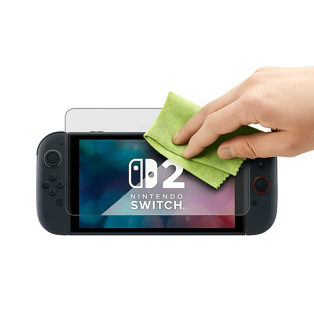 Película De Vidro Temperado Resistente Dureza 9h Hd Protetora Para Tela Nintendo Switch 2 Ns2