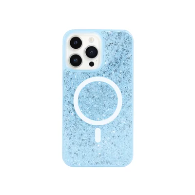 Capa Brilho Magsafe Azul - Iphone 14 Pro