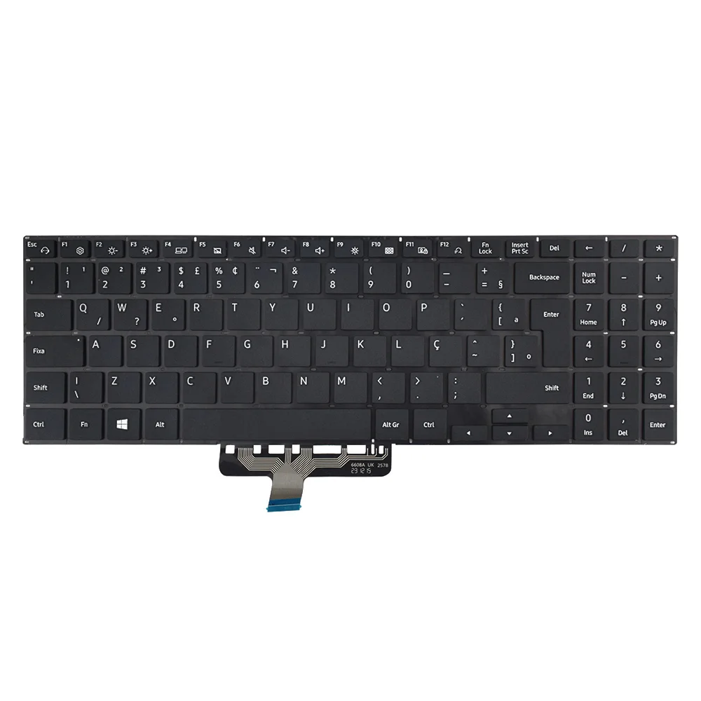 Teclado Para Notebook Samsung Np550xda-ko1br