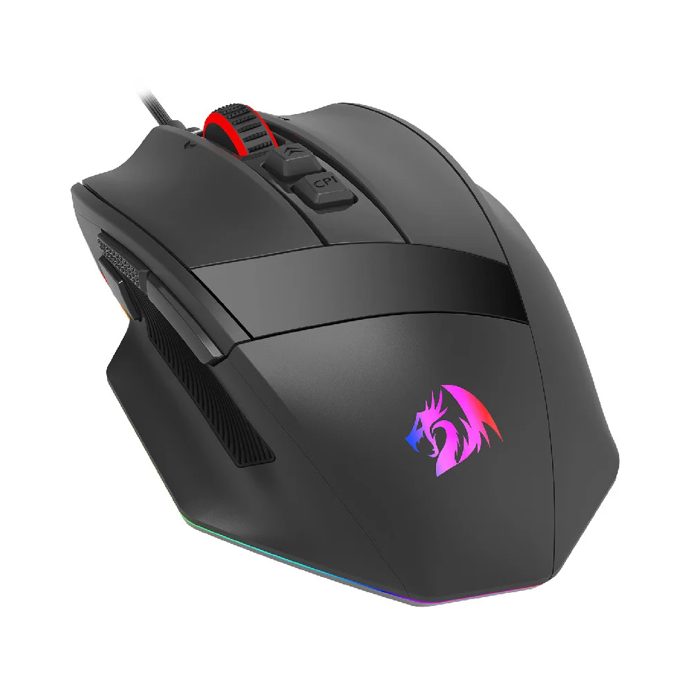 Imagem 3 de 5 do produto Mouse Gamer Redragon Rind 10 Botões 16000 Dpi RGB Preto