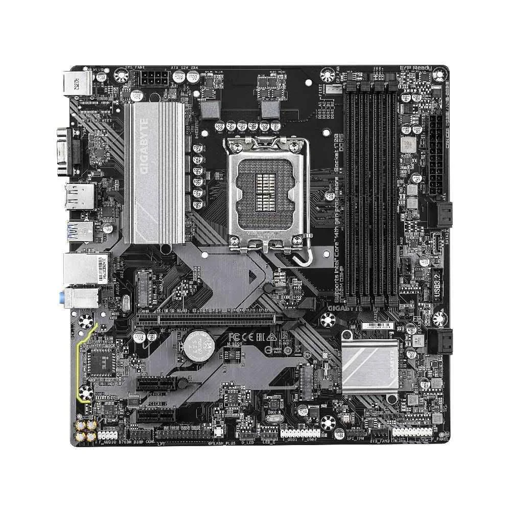 Imagem 2 de 5 do produto Placa Mãe Gigabyte B760m D3hp LGA  1700 4xDDR5 Chipset Intel B760 Matx