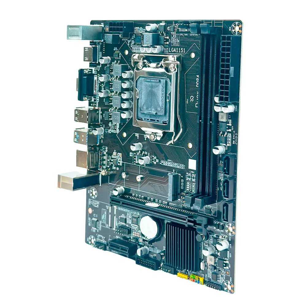 Placa Mãe Duex Dxmbh310g M2, Socket Intel LGA  1151, Ddr4, Chipset H310, Lan Gigabit, Slot M.2 Nvme, HDMI - Micro Atx 6
