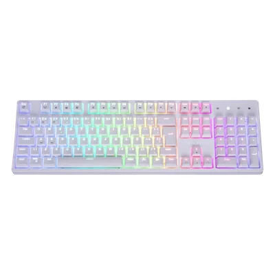Teclado Gamer Mecanico Fallen Pantera Switch Azul - Full - Branco