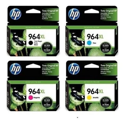 Cartucho de Tinta Hp 964xl Kit 4 Cores 3ja57al
