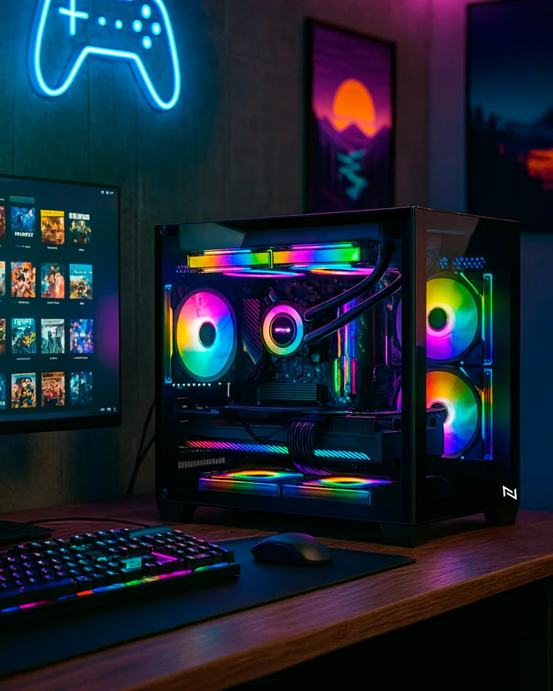 PC Gamer Ryzen 5 5600gt, 16gb 3200mhz, (radeon Vega 7 Integrado), A520m, SSD 480GB, 500w 80 Plus, 3 Fans RGB, - Nli90174 - view 4