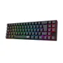 Teclado Mecânico Gamer Redragon Deimos Switch Marrom RGB Wireless Abnt2 - Preto