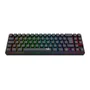 Teclado Mecânico Gamer Redragon Deimos Switch Marrom RGB Wireless Abnt2 - Preto
