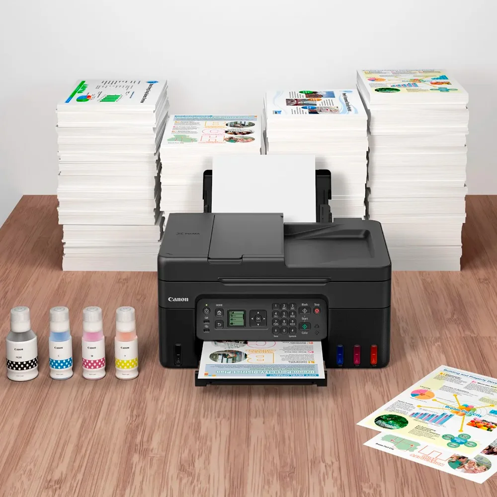 Imagem 3 de 5 do produto Multifuncional J. Tinta Mega Tank G4170 5807c005aa Canon