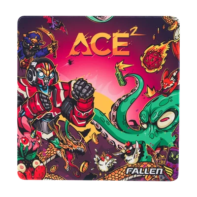 Mousepad Gamer Fallen Ace2 - Grande (45x45) - Speed++