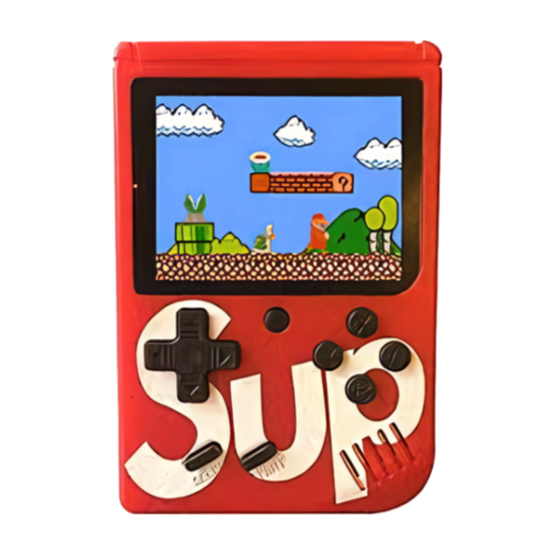Mini 400 Game Nintendo Vídeo Portátil Jogos Sup Retrô Clássicos Antigos Anos 80 Cor Vermelho