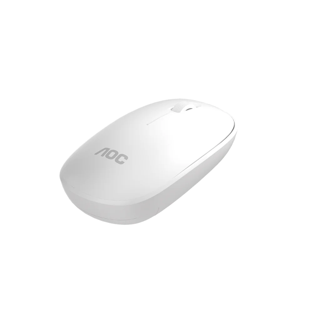Imagem 2 de 5 do produto Mouse Optico Sem Fio Aoc 2,4ghz Office Preto 1200dpi Ms200b