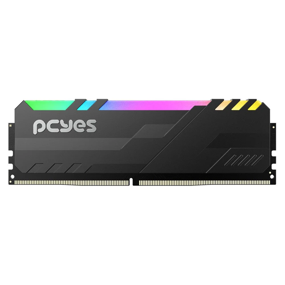 Imagem 4 de 5 do produto Memoria Gamer PCyes Udimm 16gb Ddr5 5600mhz Black Com RGB - Pm165600d5br