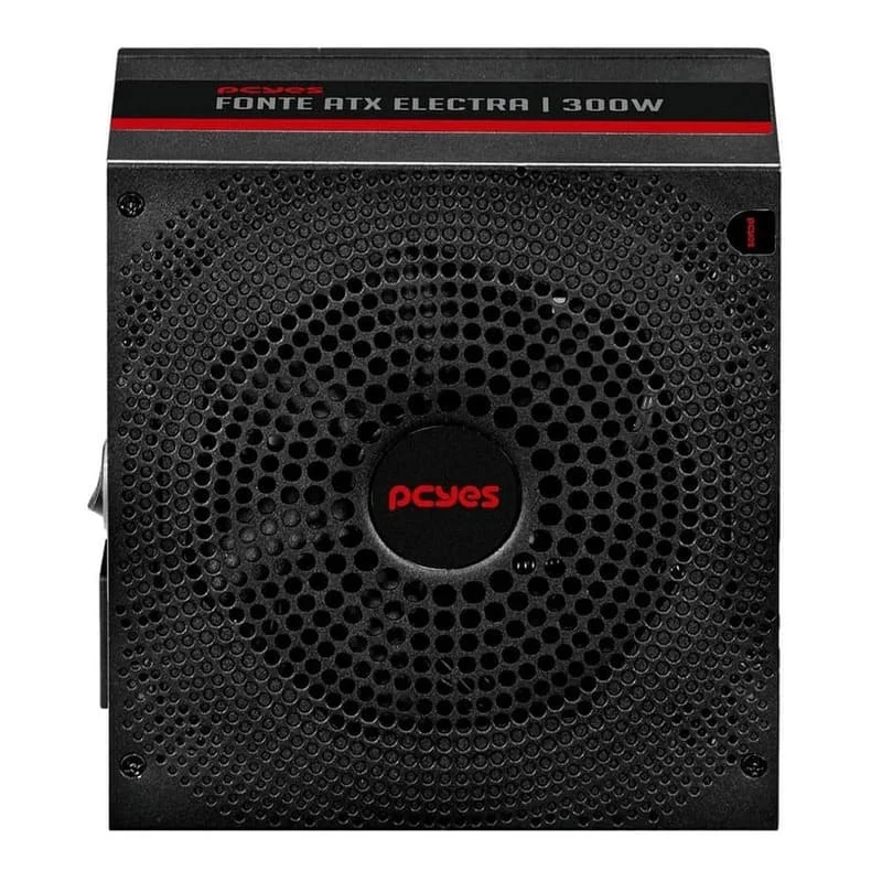 Imagem 3 de 5 do produto Fonte Atx PCyes Electra 300w Pfc Ativo - Elec300w