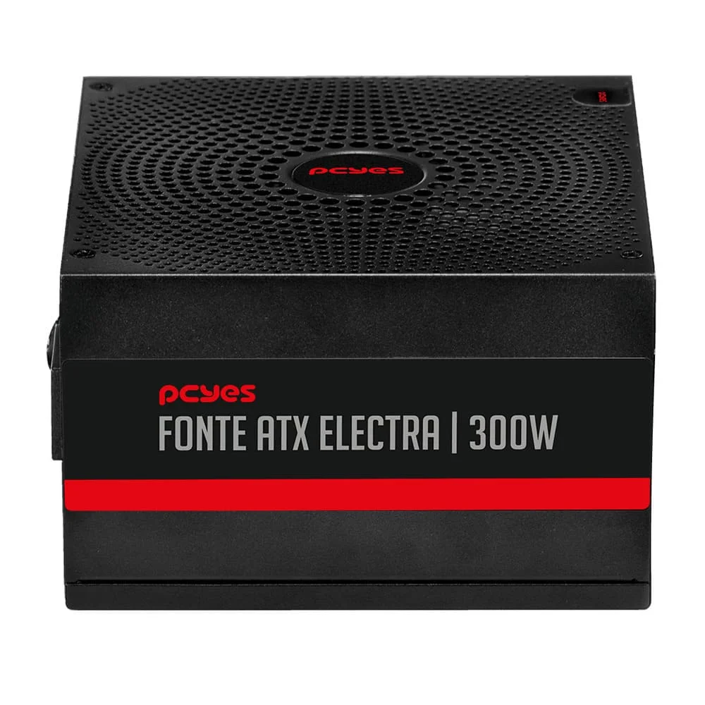 Imagem 5 de 5 do produto Fonte Atx PCyes Electra 300w Pfc Ativo - Elec300w