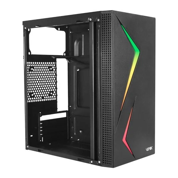Imagem 5 de 5 do produto Gabinete Gamer Vinik Twin Edge Preto Lateral Acrilico - Ggteacbk