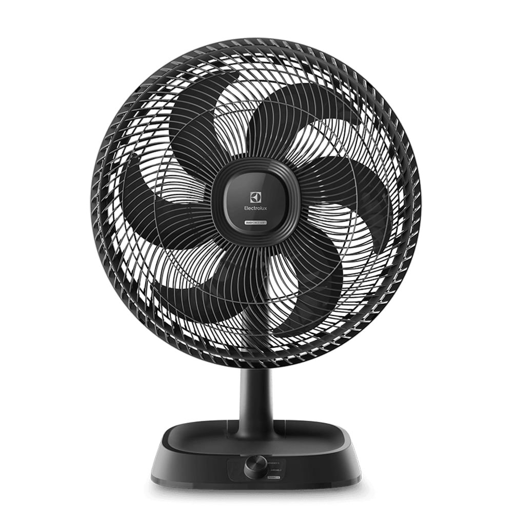 Ventilador De Mesa Electrolux Efficient Duoforce Air+ Com 03 Velocidades Cinza - Efd40 - 110v