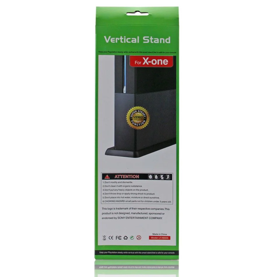 Imagem 2 de 5 do produto Base Suporte Vertical Para XBOX One Fat Preta Stand