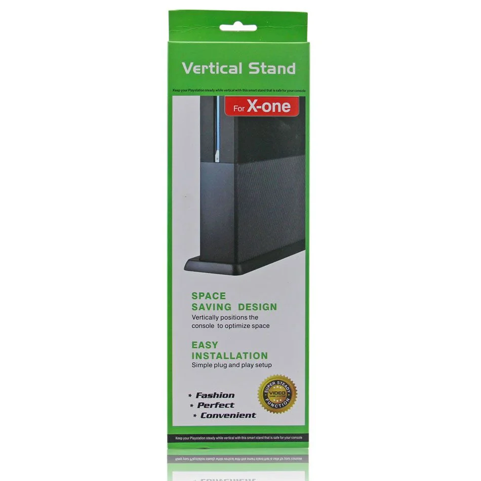 Imagem 3 de 5 do produto Base Suporte Vertical Para XBOX One Fat Preta Stand