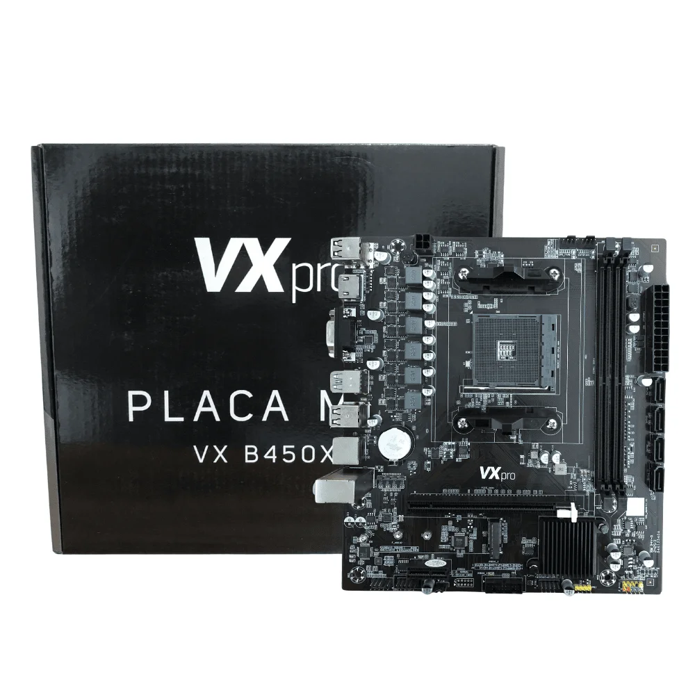 Placa Mae Am4 B450 Vxb450xg Vxpro 4