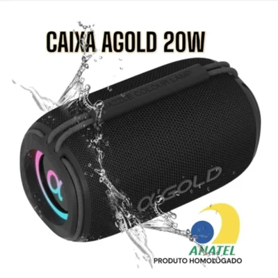 Caixa Som Bluetooth Alto Falante Duplo 20w Sm-22 Ipx 6 — foto 2