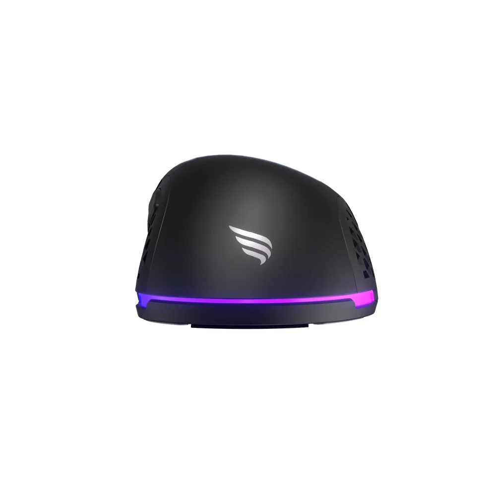 Imagem 2 de 5 do produto Mouse Gamer Sem Fio, Fallen Morcego, Wireless - Preto, LED RGB