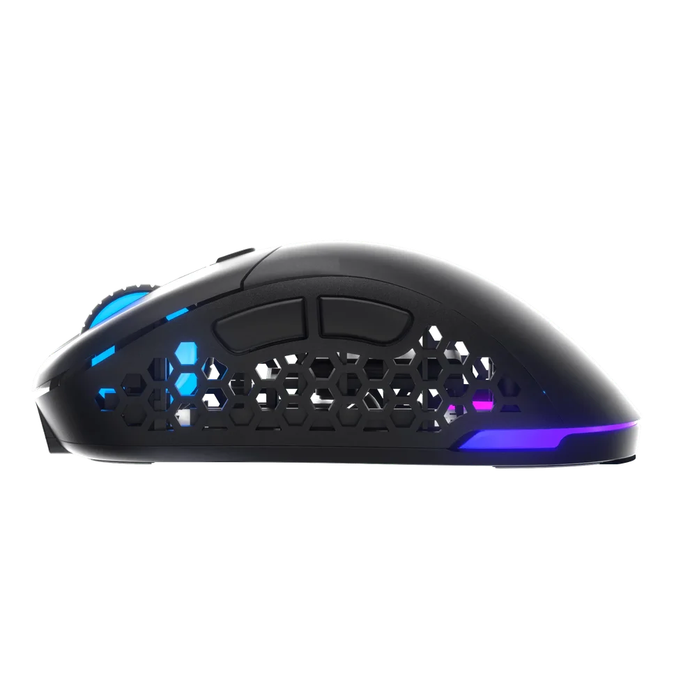 Imagem 5 de 5 do produto Mouse Gamer Sem Fio, Fallen Morcego, Wireless - Preto, LED RGB