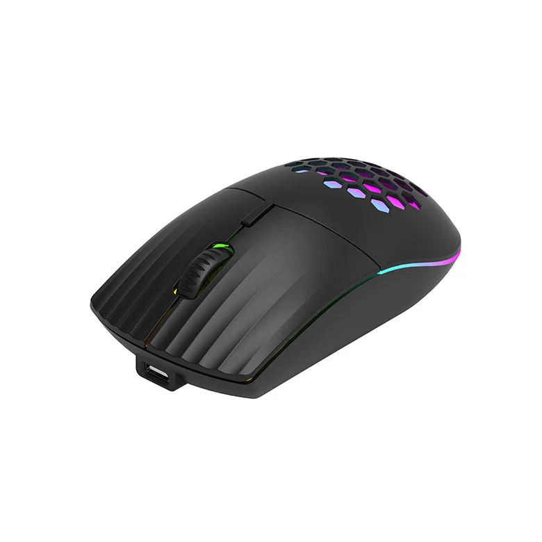 Imagem 3 de 4 do produto Mouse Sem Fio Bluetooth Wifi Usb Recarregável PC Notebook