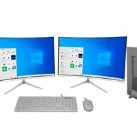 PC Estação De Trabalho Slim 2 Telas 23 i5 10ª 16gb SSD 512gb C/ Wifi