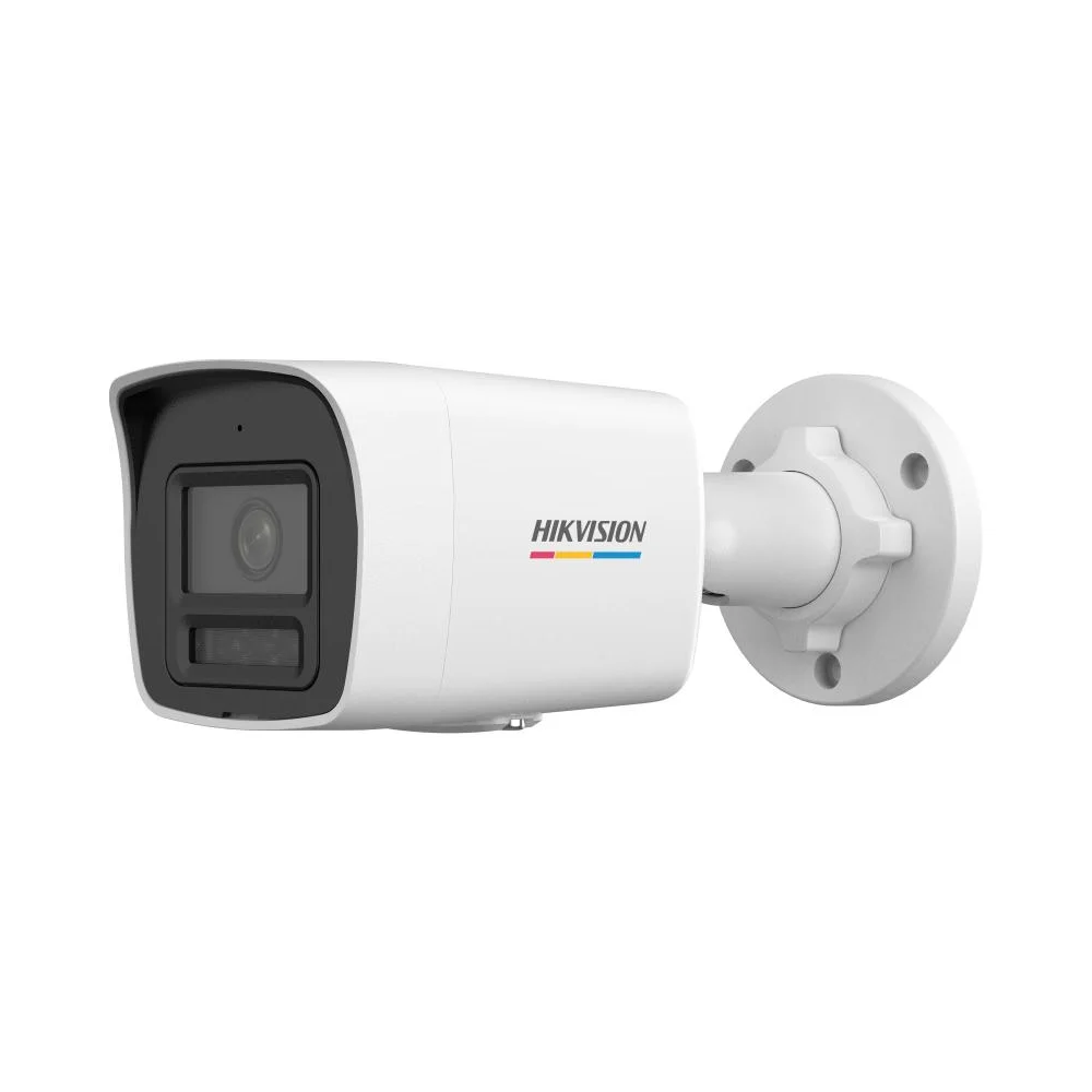 Câmera De Segurança Ip Bullet Colorvu 4mp Com Áudio Hikvision Ds-2cd1047g2h-liu(4mm)
