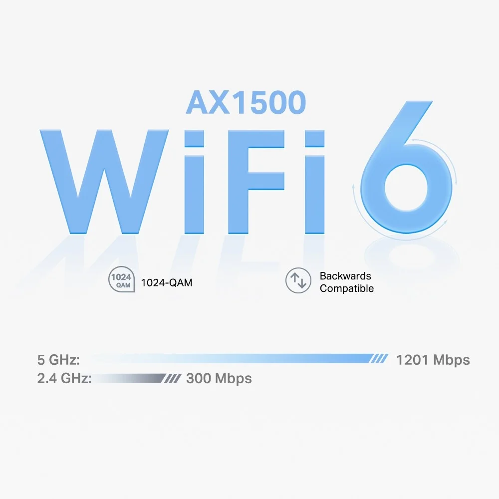 Imagem 3 de 5 do produto Kit C/2 Roteadores Tp-link Deco X10 Wi-fi 6 Archer Ax1500 Gigabit Dual Band