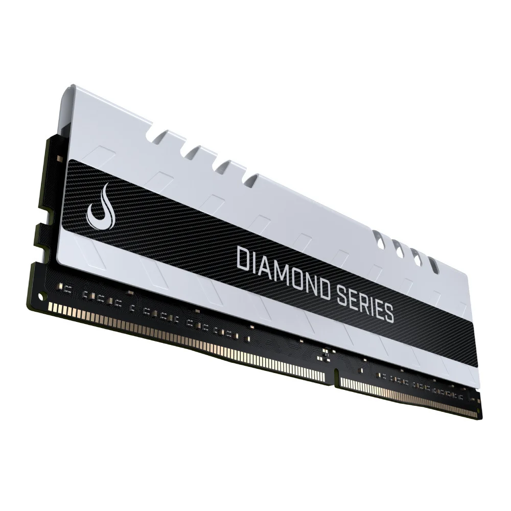Imagem 3 de 3 do produto Memória RAM Rise Mode Diamond 8GB, 3200MHz, DDR4, CL19, Branco - RM-D4-8G-3200DW