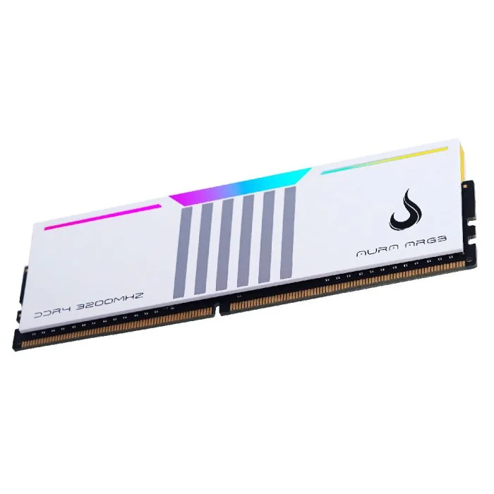 Imagem 3 de 4 do produto Memória RAM Gamer Rise Mode Aura, ARGB, 8GB, 3200MHz, DDR4, CL19, Branco - RM-D4AW-8G-3200ARGB