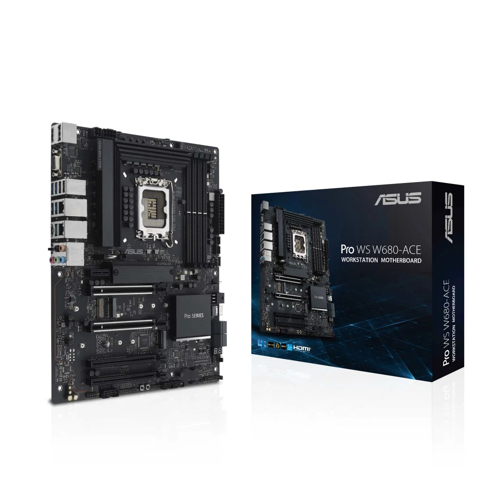 Placa Mãe Asus Pro Ws W680-ace LGA 1700 - Workstation Profissional Com Chipset Intel W680 Placa Mãe Asus Pro Ws W680-ace LGA 1700 - Workstation Profissional Com Chipset Intel W680