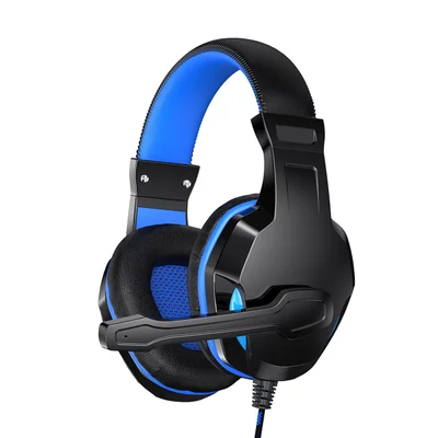 Headset Gamer Havit Gamenote H763d Preto/azul