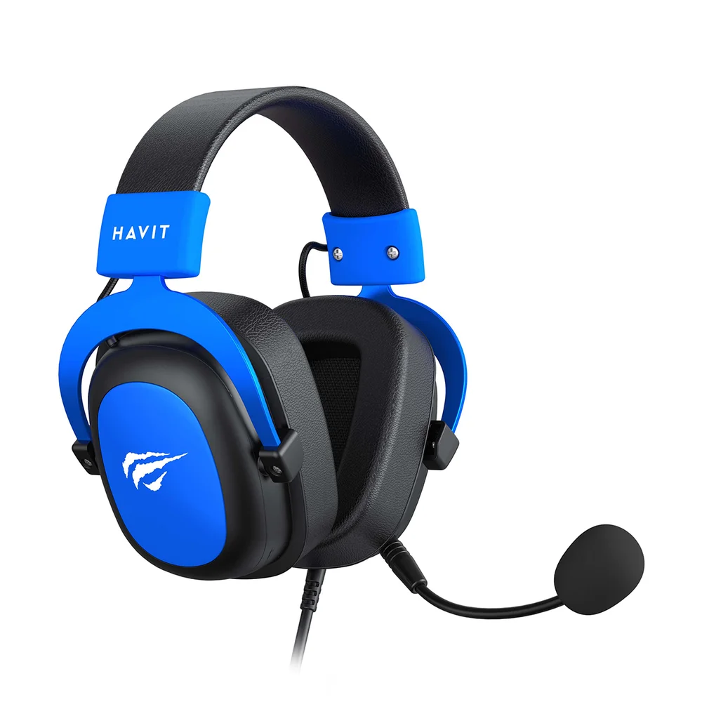 Imagem 4 de 5 do produto Headset Gamer Havit Gamenote H2002d Preto/azul