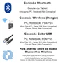 Headset Gamer Havit Gamenote H2002bg Usb Bt 2.4hz Preto