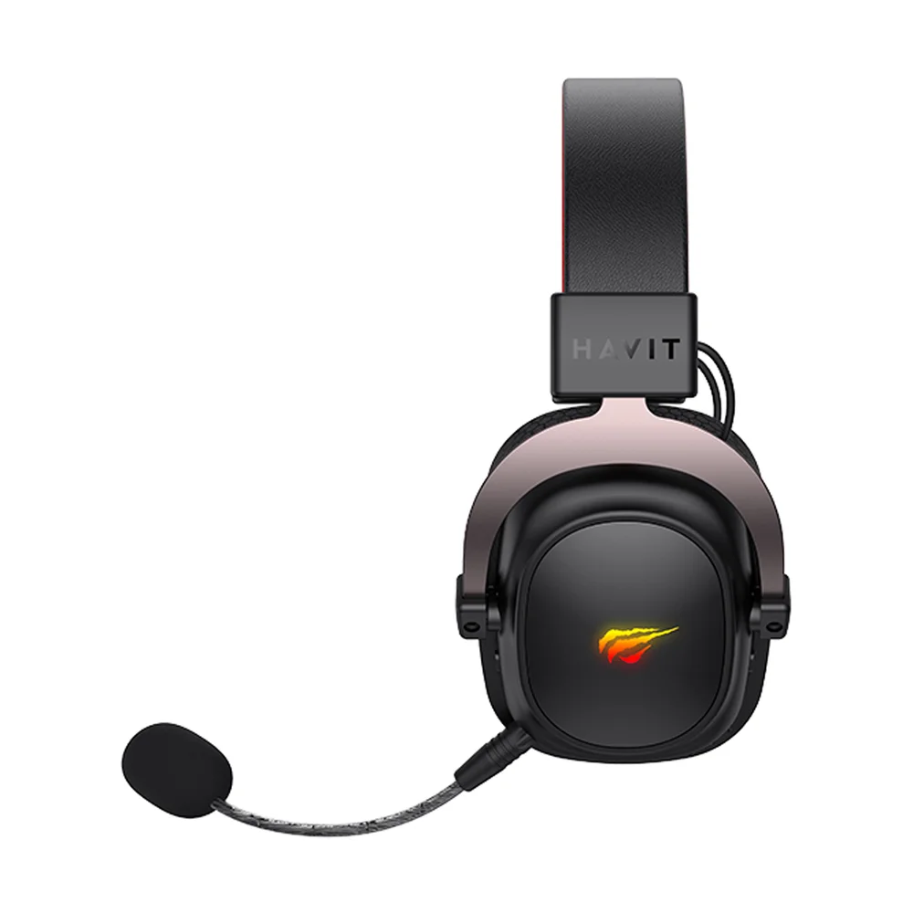 Headset Gamer Havit Gamenote H2002bg Usb Bt 2.4hz Preto Headset Gamer Havit Gamenote H2002bg Usb Bt 2.4hz Preto