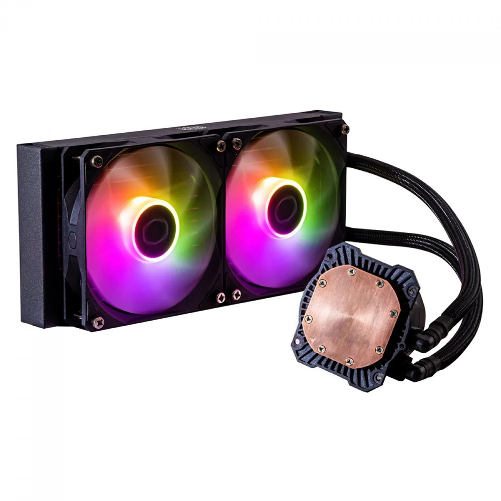 Imagem 5 de 5 do produto Water Cooler Cooler Master Masterliquid 240l Core Spectrum ARGB 240mm Amd/intel Preto Mlw-d24m-a18ps-r1