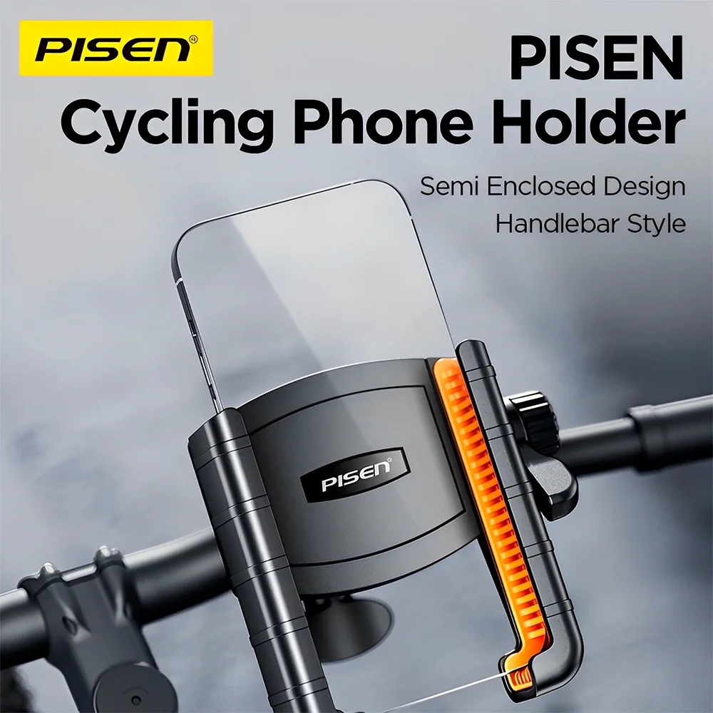 Imagem 4 de 5 do produto Suporte Celular Ciclismo Pisen Tp-zj01 Para Guidão Preto