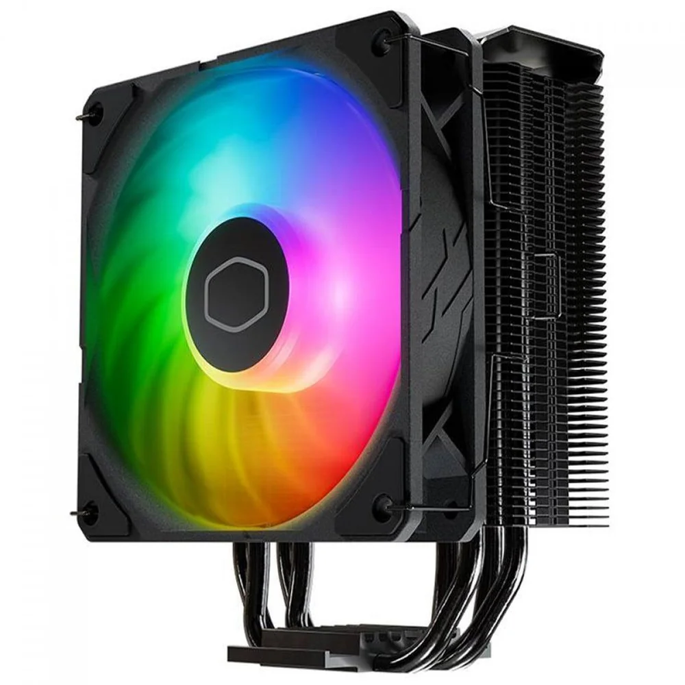 Imagem 3 de 5 do produto Cooler Para Processador Cooler Master Hyper 212 Pro, 120mm, Intel-amd, ARGB, Preto, Rr-212s-25pz-r1