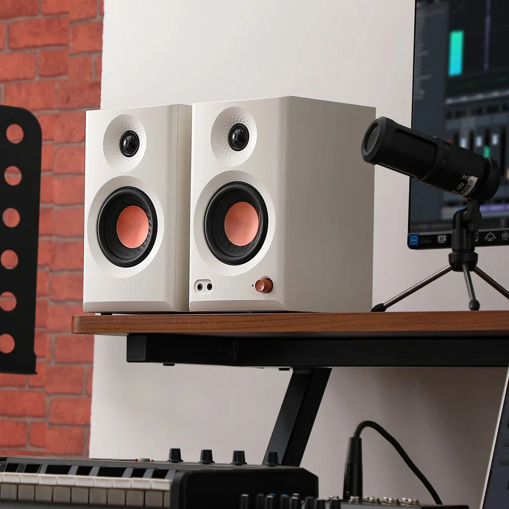 MR3 EDIFIER Branco Monitor de áudio para