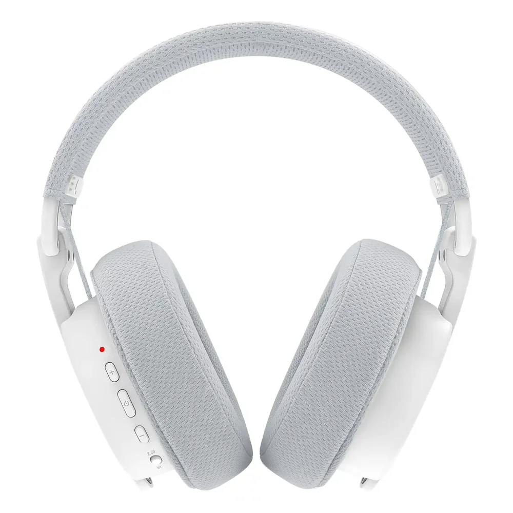 Imagem 3 de 5 do produto Headset Gamer Redragon Luce Branco H888w 40mm Sem Fio Bt
