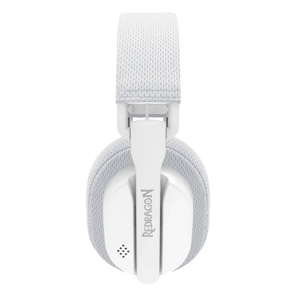 Imagem 4 de 5 do produto Headset Gamer Redragon Luce Branco H888w 40mm Sem Fio Bt